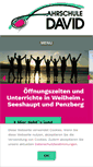 Mobile Screenshot of fahrschule-david.net